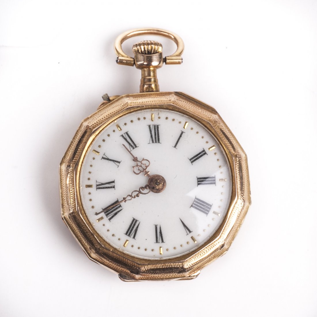 18K gold pocket watch — image 2