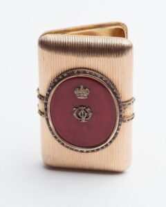 Russian gold cigarette-case — image 1
