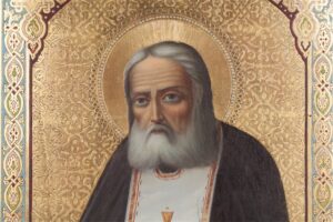 Russian icon of Siant Serafim of Sarov. Moscow, after — image 2