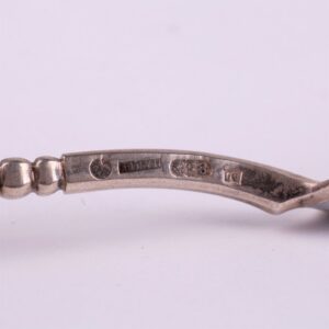 Russian silver spoon. Workshop of Grachev, makers mark — image 4