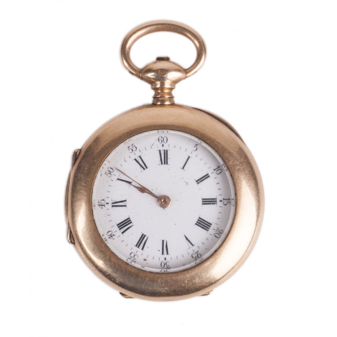 18K gold pocket watch — image 1