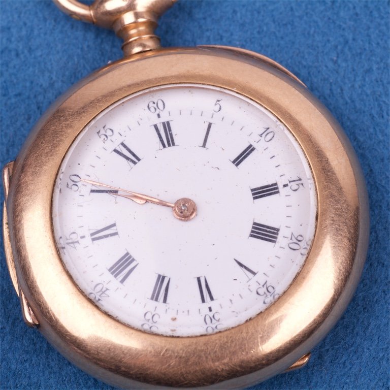 18K gold pocket watch — image 2