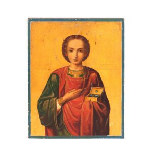 Afon icon of Saint martyr Panteleimon. The end of the — image 1