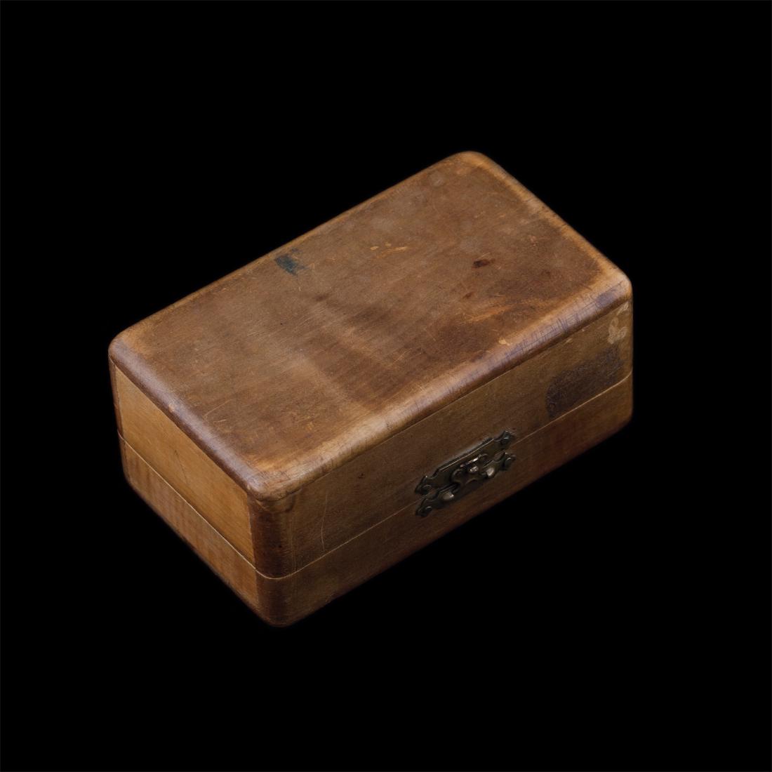 Faberge wooden seal holder box — image 2