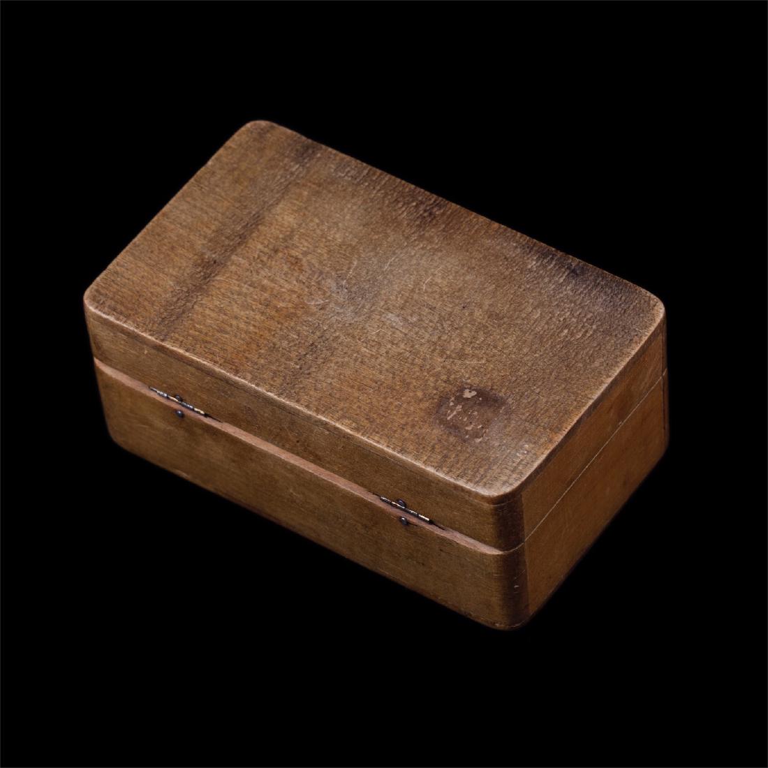 Faberge wooden seal holder box — image 3