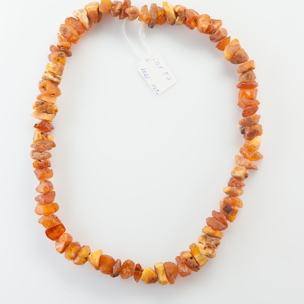 Natural Old Baltic Amber Necklace. — image 3