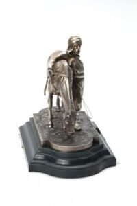 Russian silver horseman figure. — image 10