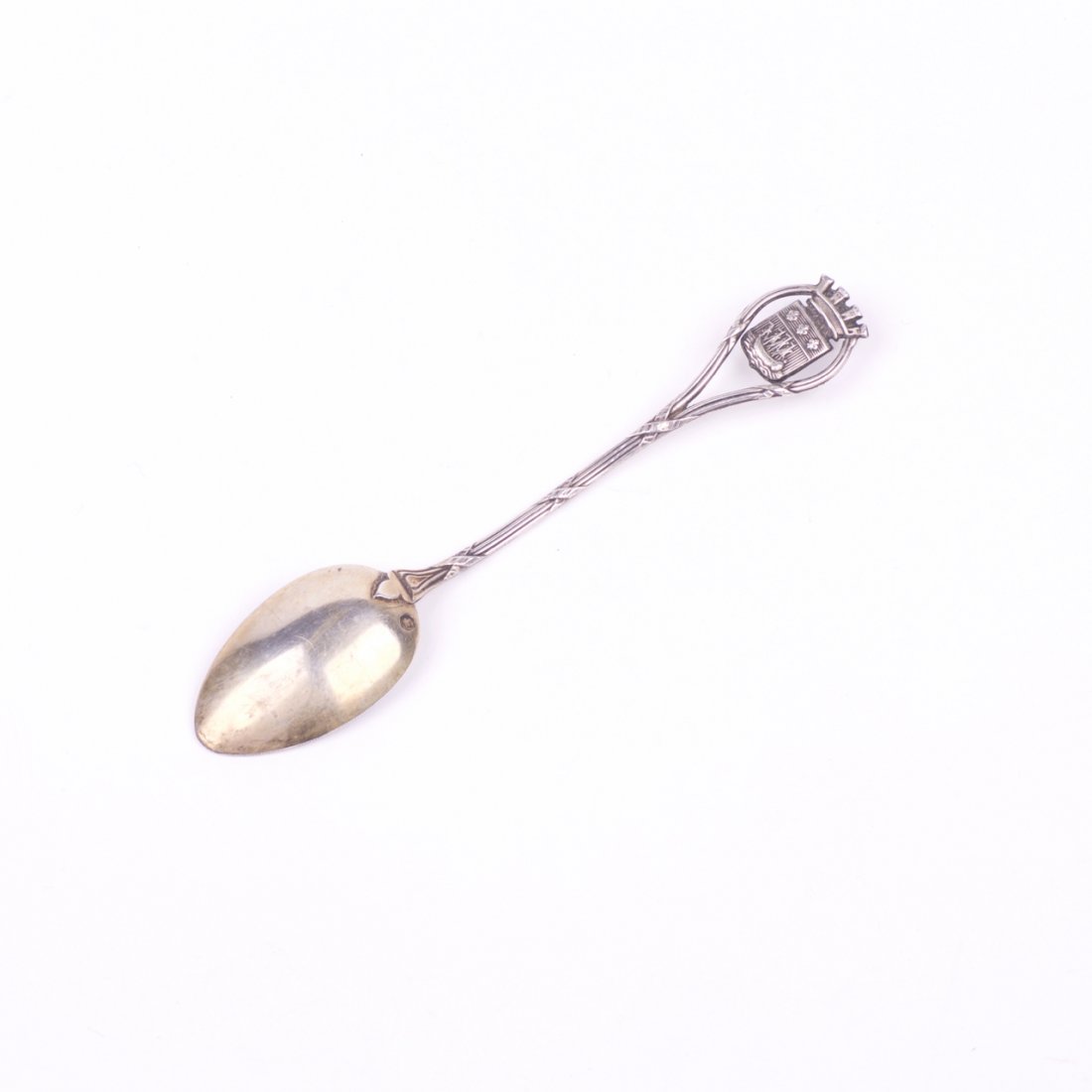 Silver French silver spoon. — image 4
