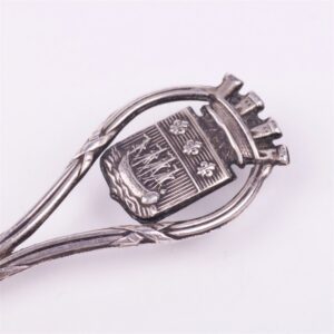 Silver French silver spoon. — image 7