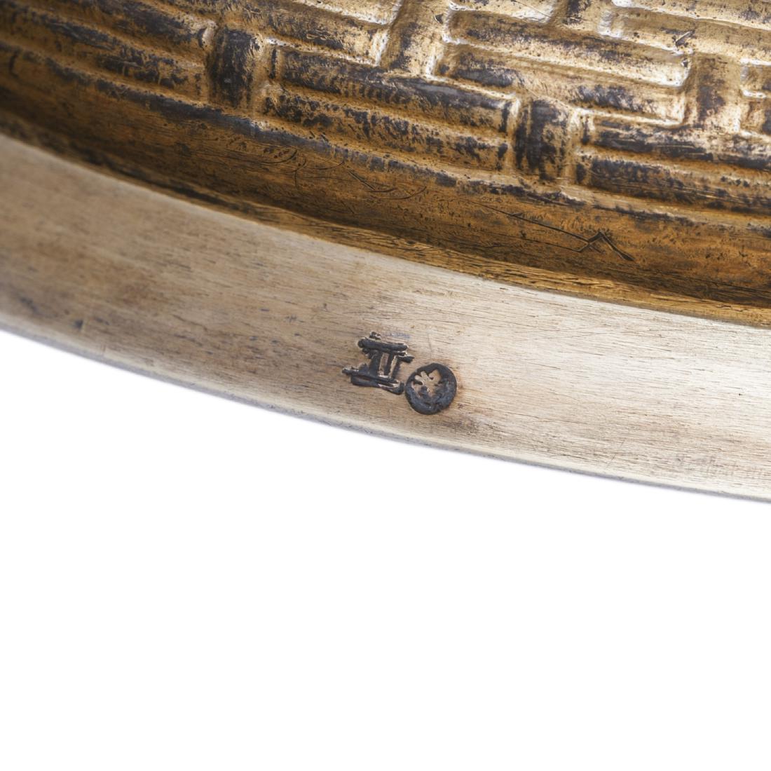 Trompe l'oeil silver plate, P.Ovchinnikov — image 10