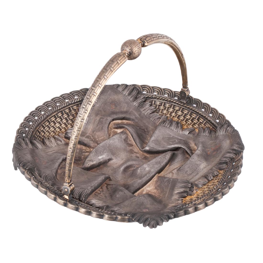 Trompe l'oeil silver plate, P.Ovchinnikov — image 2