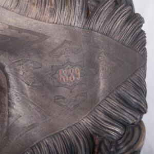 Trompe l'oeil silver plate, P.Ovchinnikov — image 7