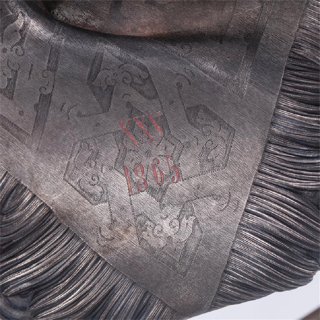 Trompe l'oeil silver plate, P.Ovchinnikov — image 9