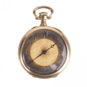 18K gold pocket watch — image 1