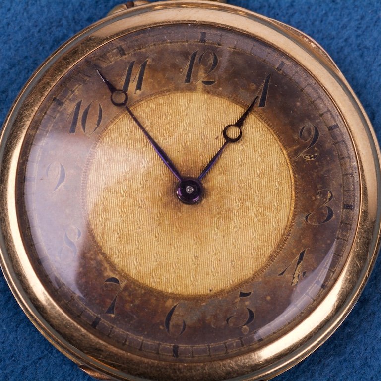 18K gold pocket watch — image 2