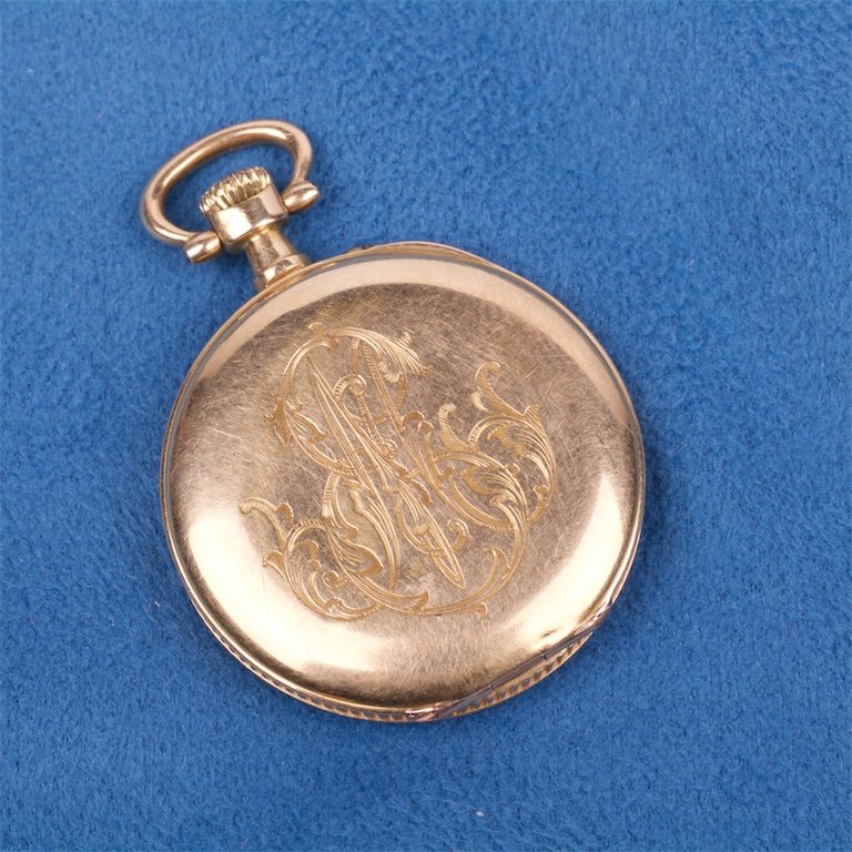 18K gold pocket watch — image 3