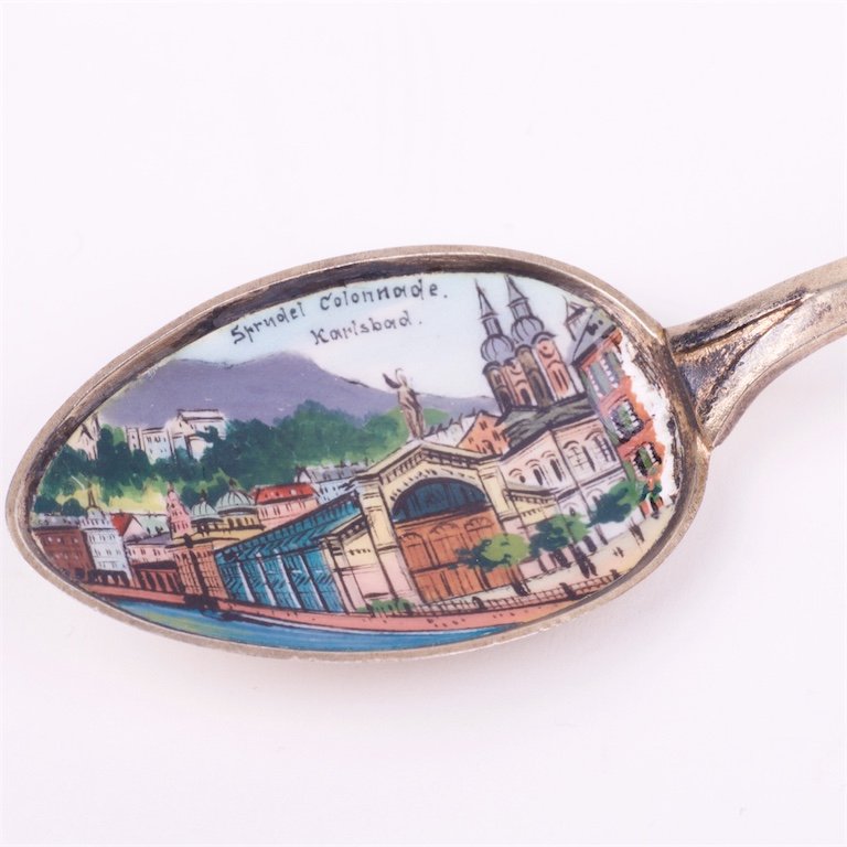 French silver spoon. — image 2