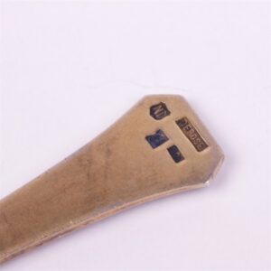 French silver spoon. — image 5