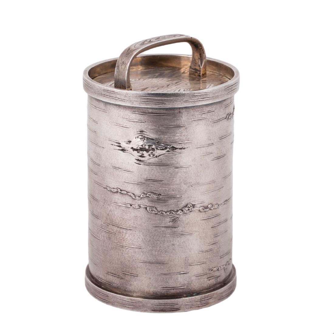 Russian silver casket. P. Ovchinnikov — image 1