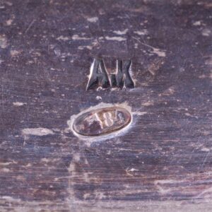 Russian style silver and cut-glass fruit bowl — image 6