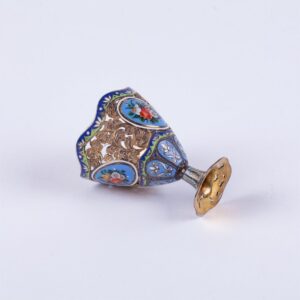 Silver stand for egg. — image 5