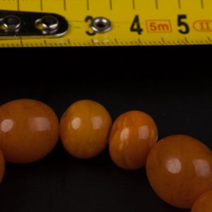 Antique amber necklace. — image 4