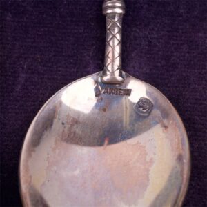 French silver spoons 6 pieces in a box. — image 4