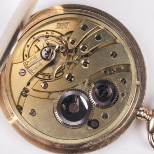 Gold hunter case pocket watch "Carl Ranch's EFTF — image 4