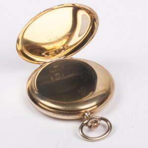 Gold hunter case pocket watch "Carl Ranch's EFTF — image 9
