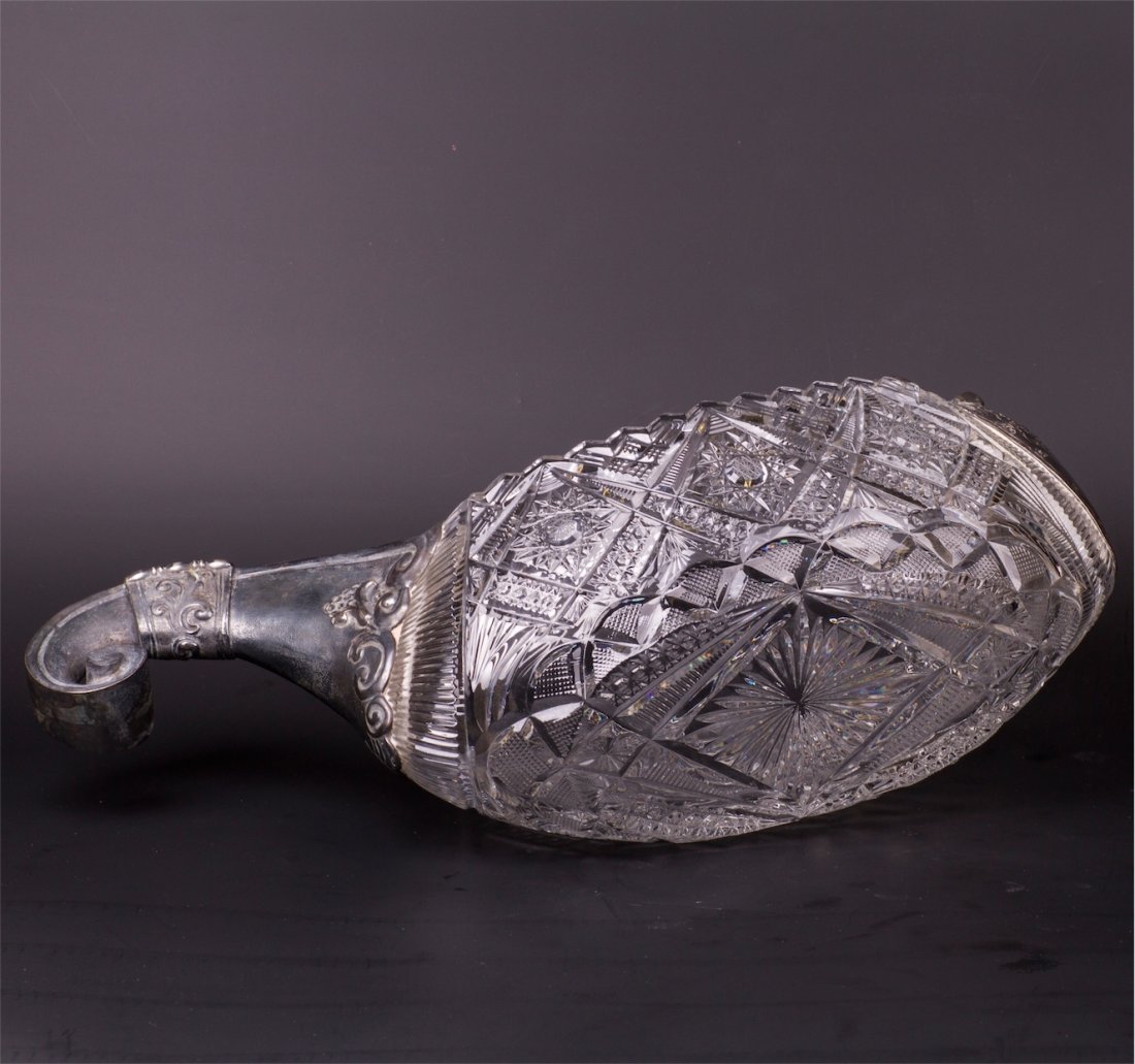 Grand Russian Bogatyr gem-set silver and cut-glass — image 6