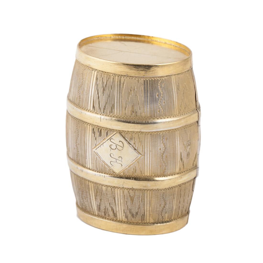 Russian wallet in the shape of a small barrel — image 2