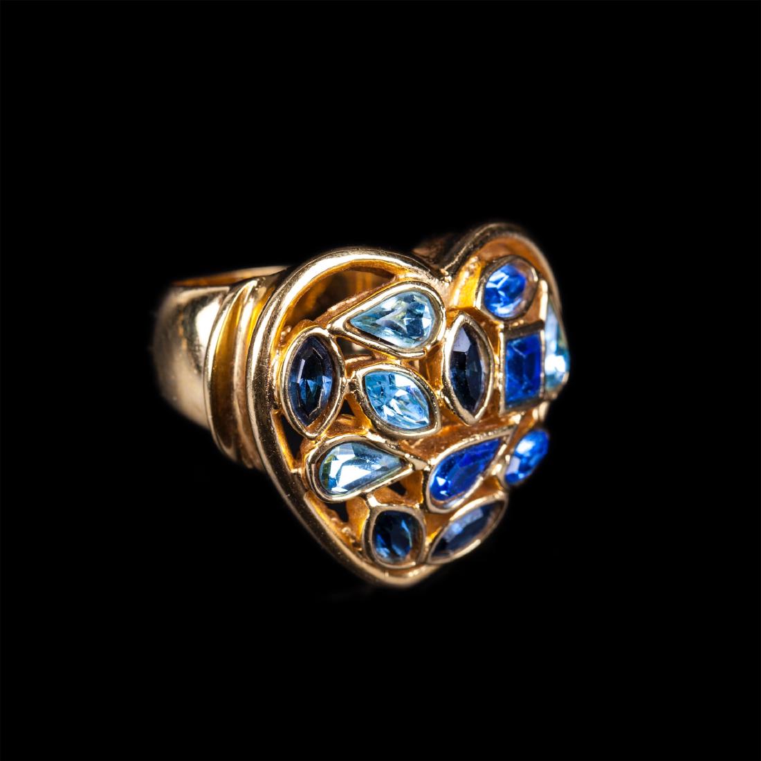 Yves Saint Laurent ring by Robert Goossens Heart — image 1