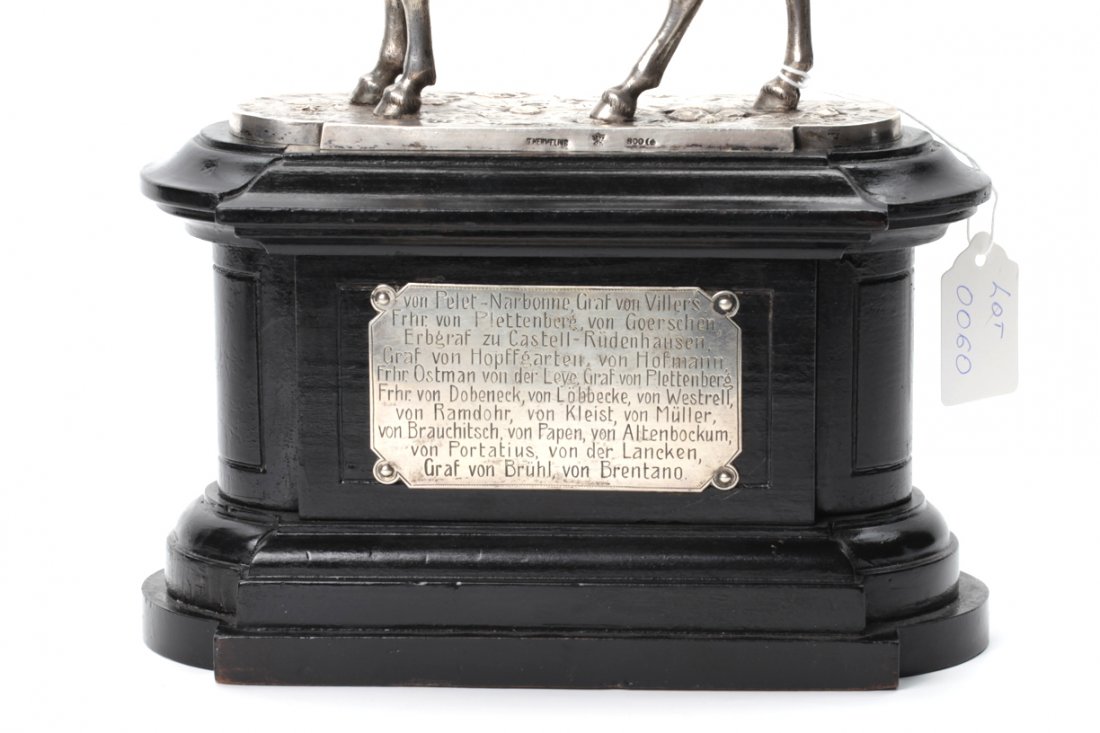 Germany silver cask Cavalryman. — image 3