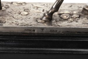 Germany silver cask Cavalryman. — image 4