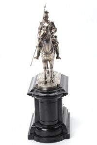 Germany silver cask Cavalryman. — image 5