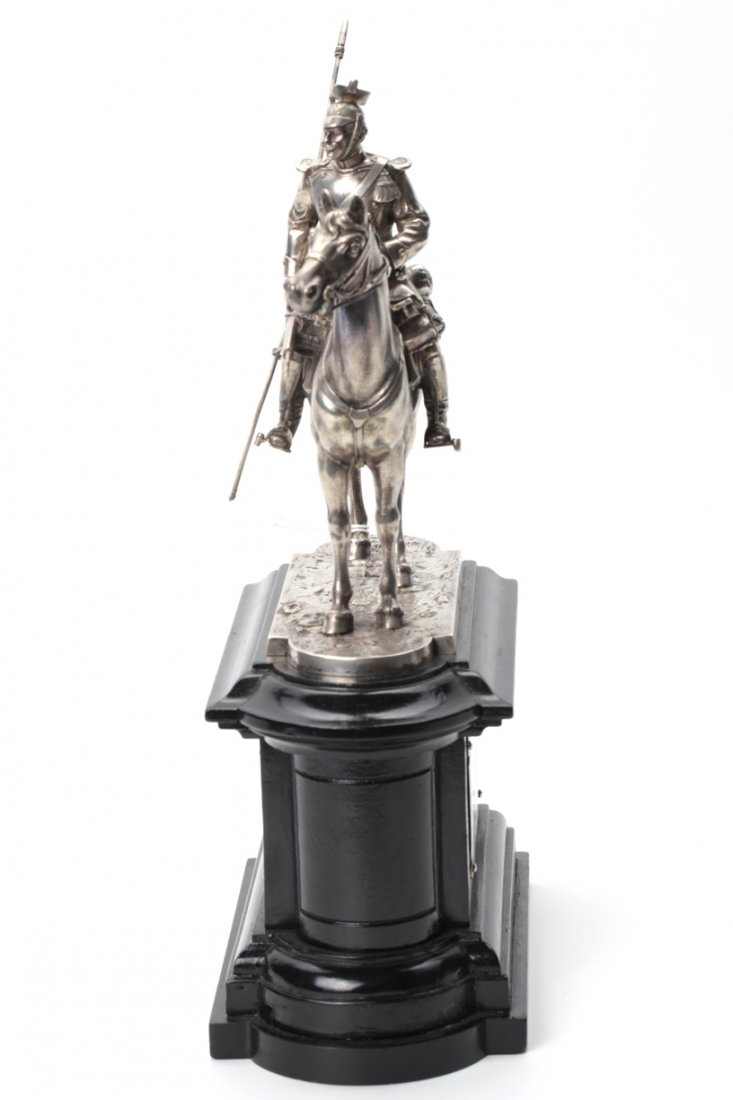 Germany silver cask Cavalryman. — image 5