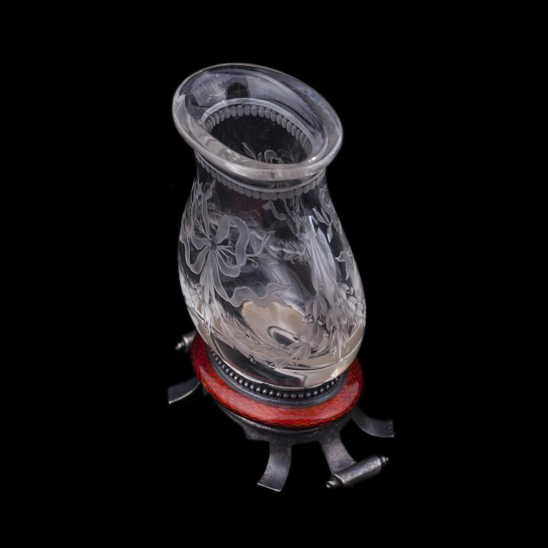 Very Rare Faberge silver vase — image 4