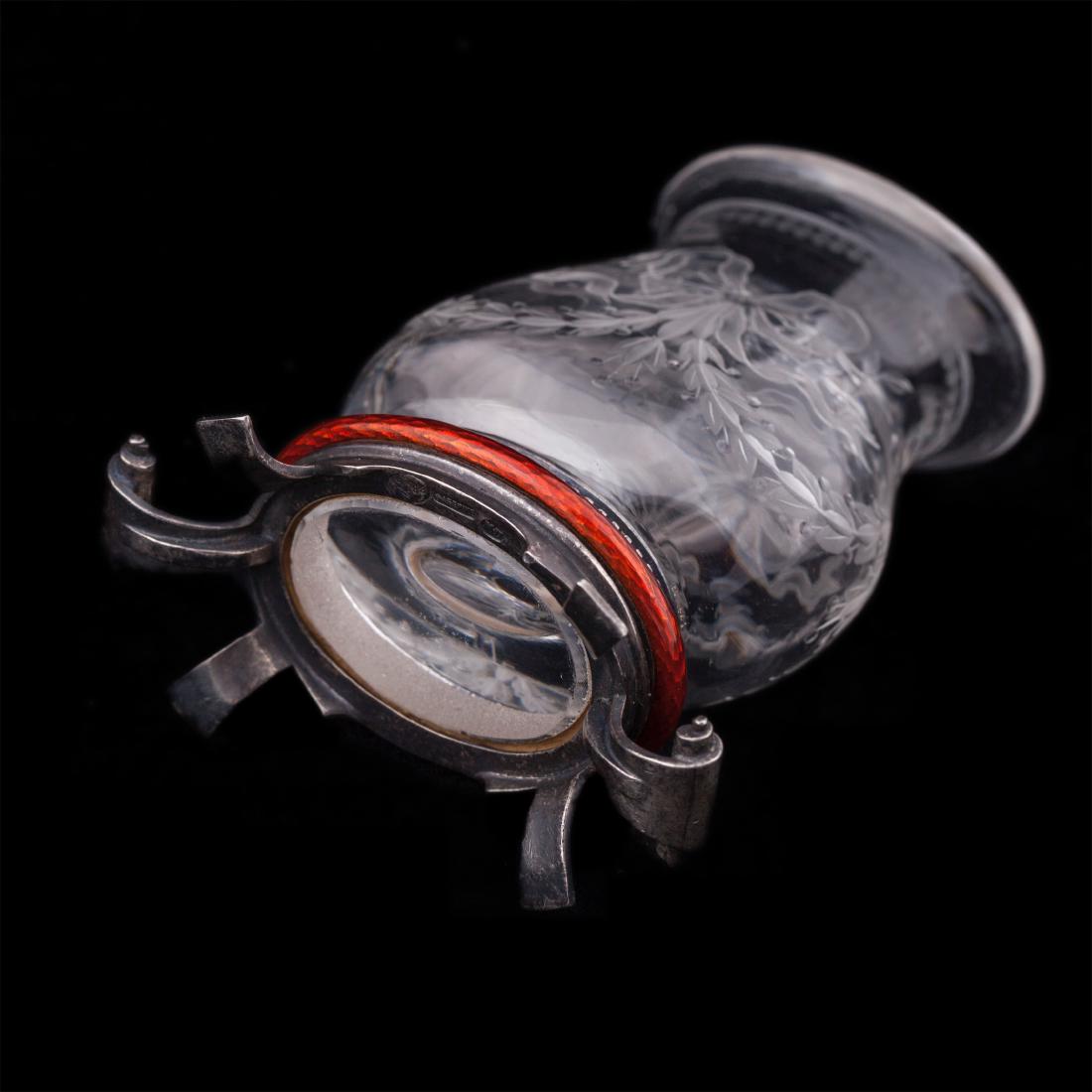 Very Rare Faberge silver vase — image 5