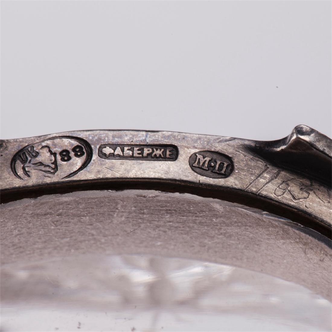 Very Rare Faberge silver vase — image 6