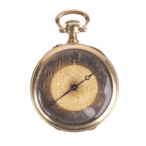 18K gold pocket watch — image 1