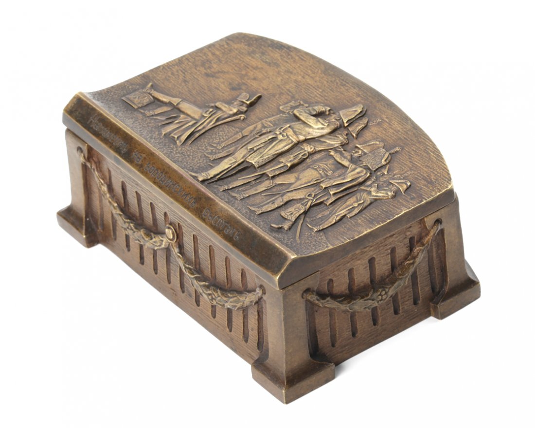 Bronze box Napoleonica. — image 2