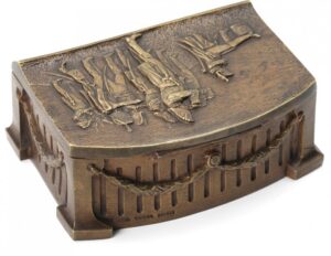 Bronze box Napoleonica. — image 3
