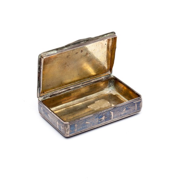 Russian niello snuff box — image 2