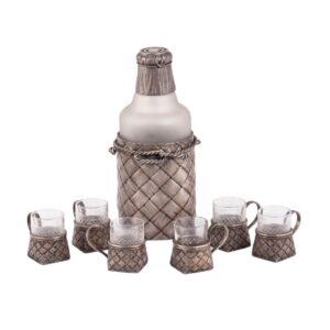 Trompe l'oeil vodka set in a box by N.Feofilov — image 2