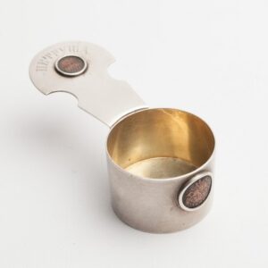 Russian kovsh with coins “Petrusha" — image 1
