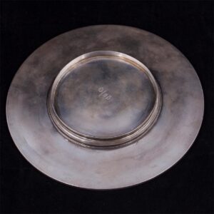 Russian silver and cut-glass caviar bowl — image 4
