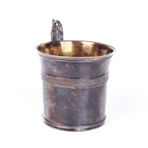 Russian silver-gilt tankard in neoclassical style — image 3