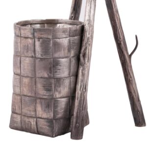 Unusual silver Trompe l'oeil vodka set — image 6
