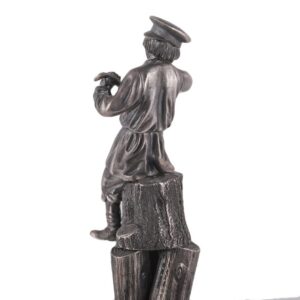 Unusual silver Trompe l'oeil vodka set — image 8