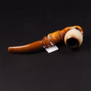 Antique amber smoking pipe. — image 5